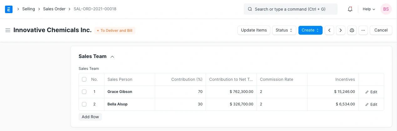مندوب المبيعات في معاملات البيع